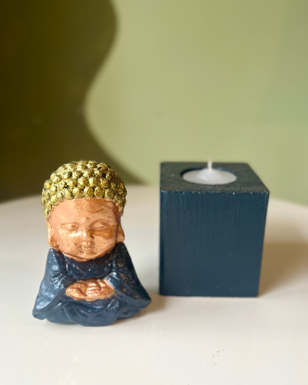 Producto - Porta vela y Deco Buda