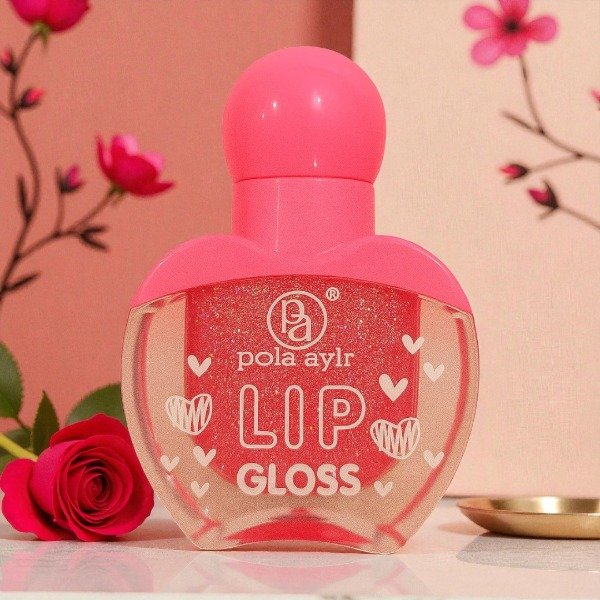 Producto - Brillo Labial Con Glitter Pola Aylr Fucsia