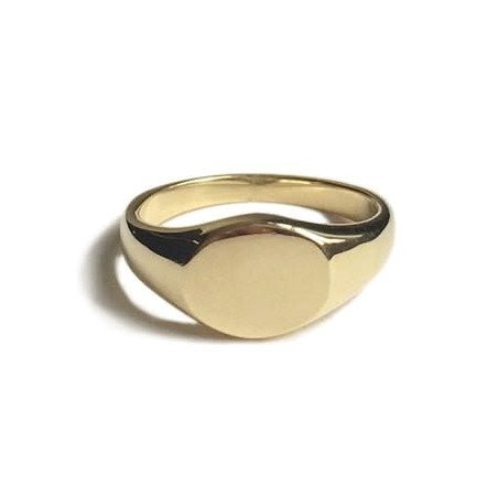 Producto - Anillo Sello Dorado