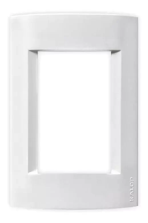 Producto - TAPA 3 MÓDULOS BLANCO CIVIL - KALOP