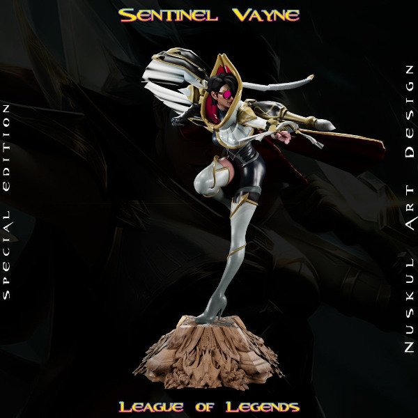Producto - Figura Vayne Centinela - League of Legends