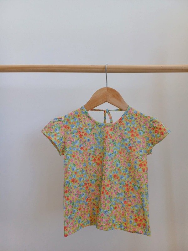 Producto - Remera flowers yellow