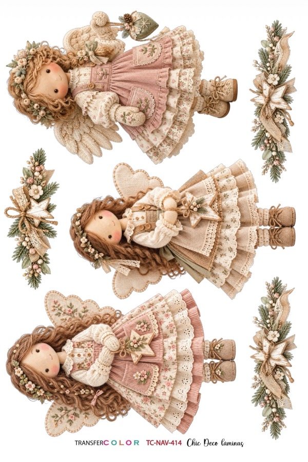 Producto - TransferCOLOR A4 TC-414 NAVIDAD