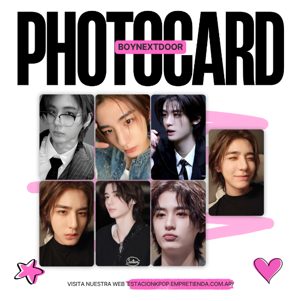 Producto - SET PHOTOCARDS LEEHAN BOYNEXTDOOR