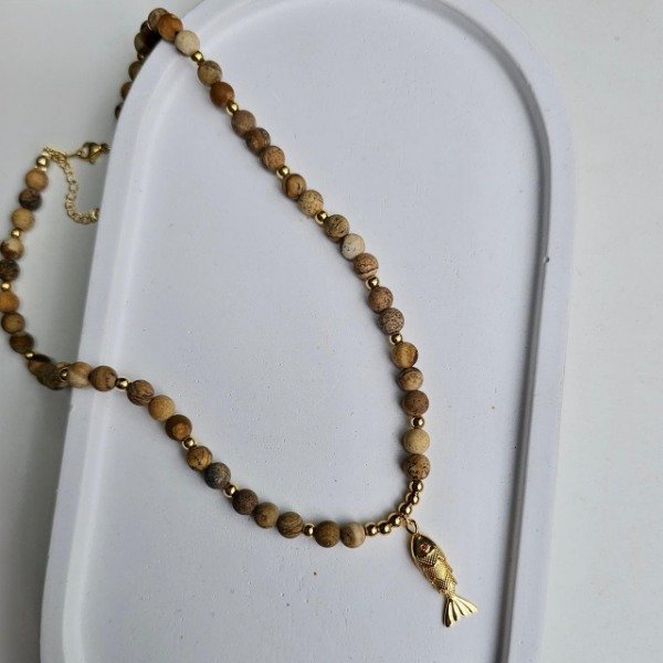 Producto - Collar Madera y Agua