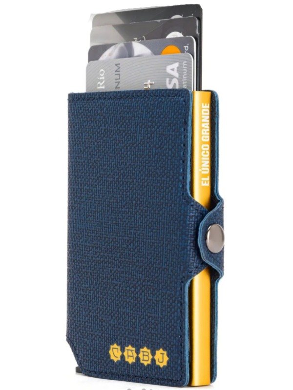 Producto - Billetera Tarjetero Boca Juniors simple bloqueo RFID