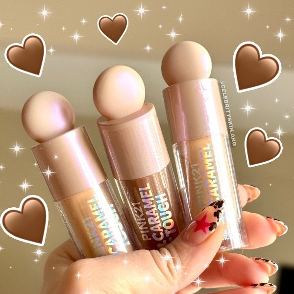 Producto - CORRECTOR Y CONTORNO CARAMEL PINK21 X 3 UNIDADES
