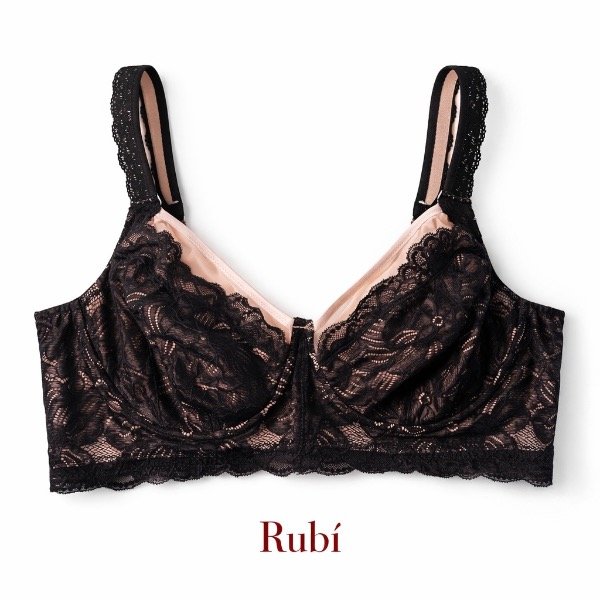 Producto - CORPIÑO CUBRITIVO RUBÍ NEGRO HECHO A TU MEDIDA CON Y SIN ARO