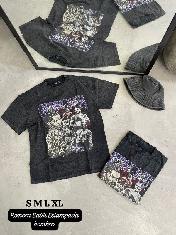 Producto - REMERA GAZI ESTAMPADA BATIK