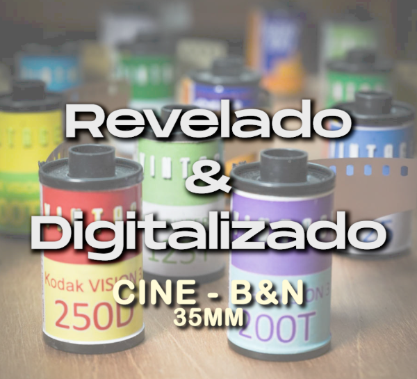 Producto - Revelado y Digitalizado 35 mm - CINE / BLANCO Y NEGRO