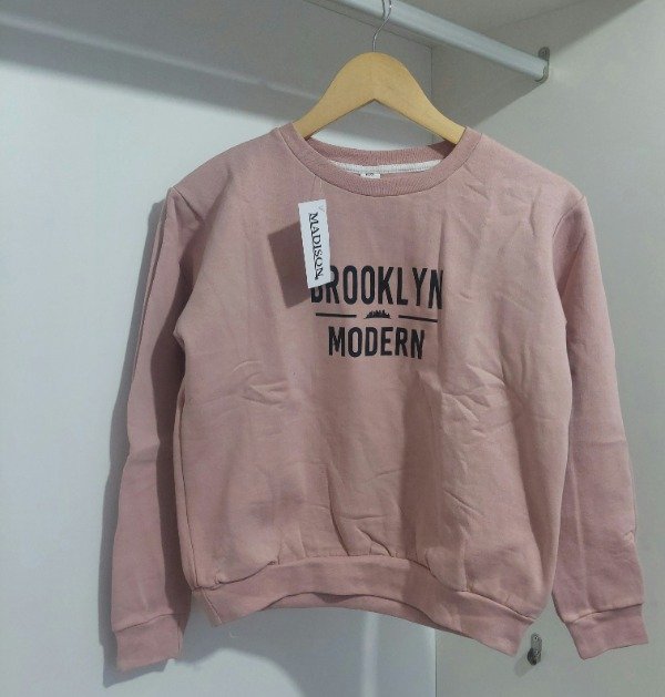 Producto - Buzo BROOKLYN rosa viejo