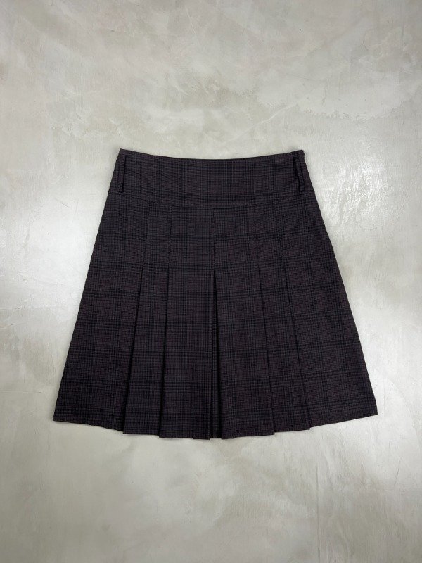 Producto - Chocolate Plaid Skirt