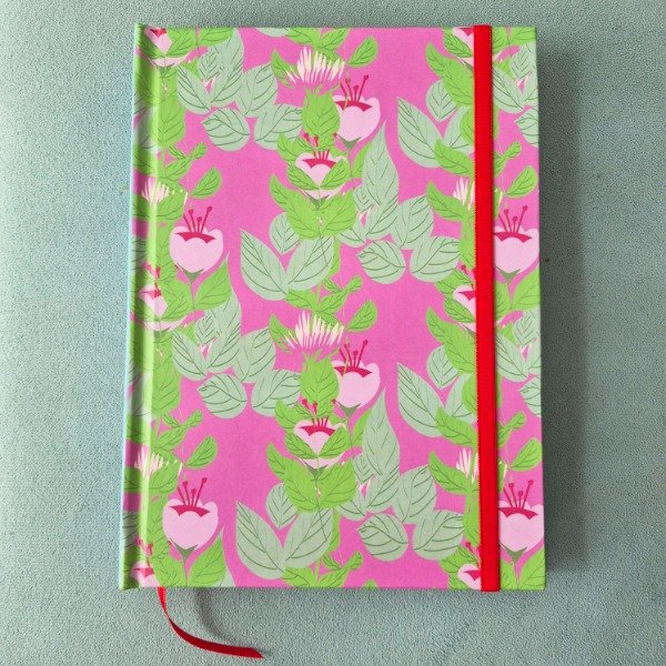 Producto - Cuaderno liso. Pattern rosa
