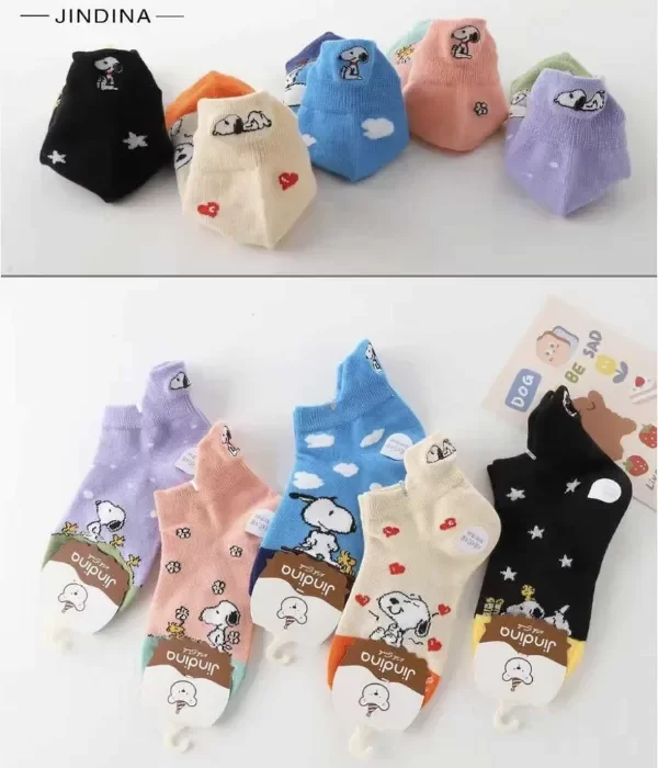 Producto - MEDIAS NIÑO ALGODON SNOOPY.