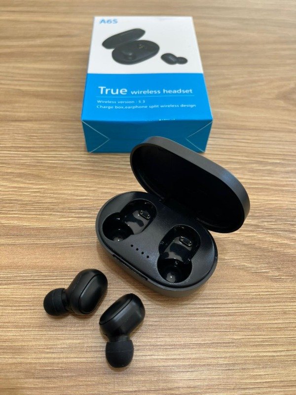 Producto - Auriculares inalambricos A6s negro