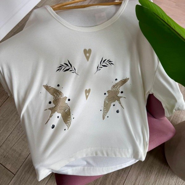 Producto - Remera estampada aves 7789 - 3