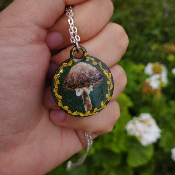 Producto - Collar fungi gold