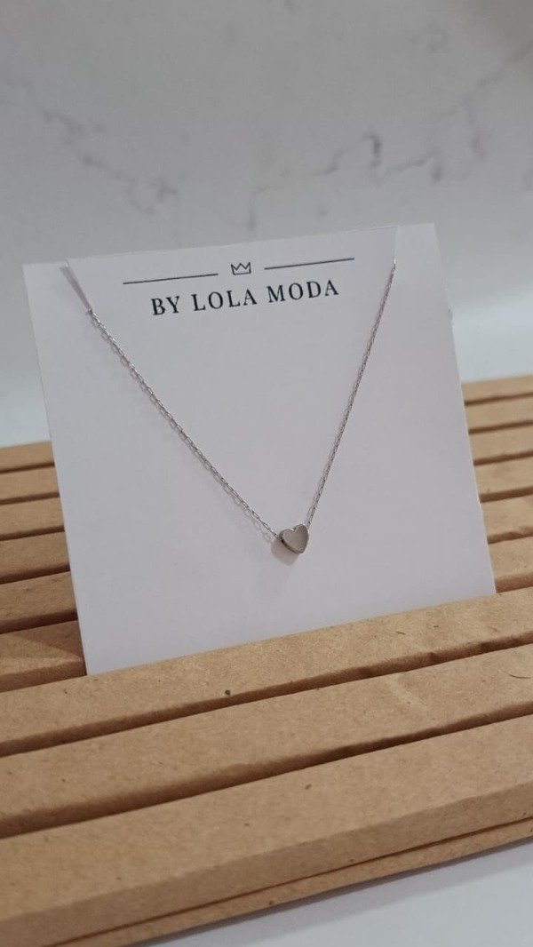 Producto - Collar Corazón acero