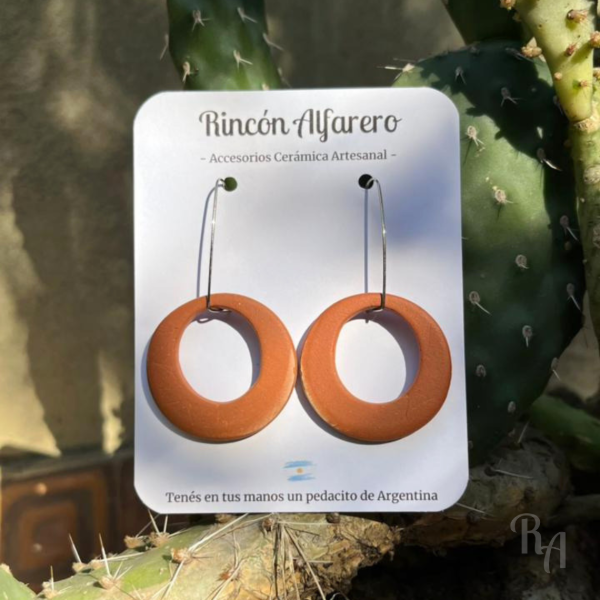 Producto - Pendientes Jujuy, Argentina - redondos grandes