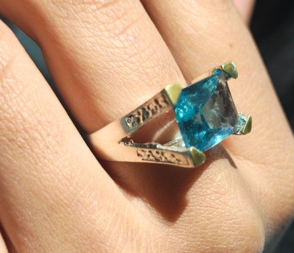 Producto - ANILLO AMANECER AZUL