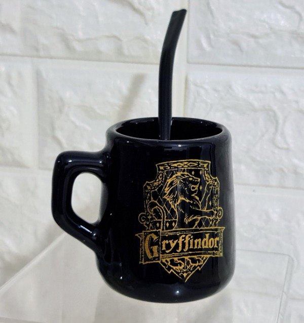 Producto - Mate criollo Harry Potter Griffyndor negro