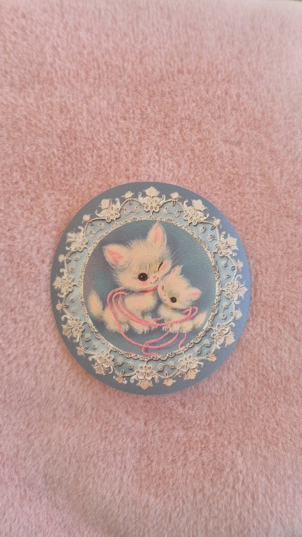 Producto - Sticker Gatitos Redondo
