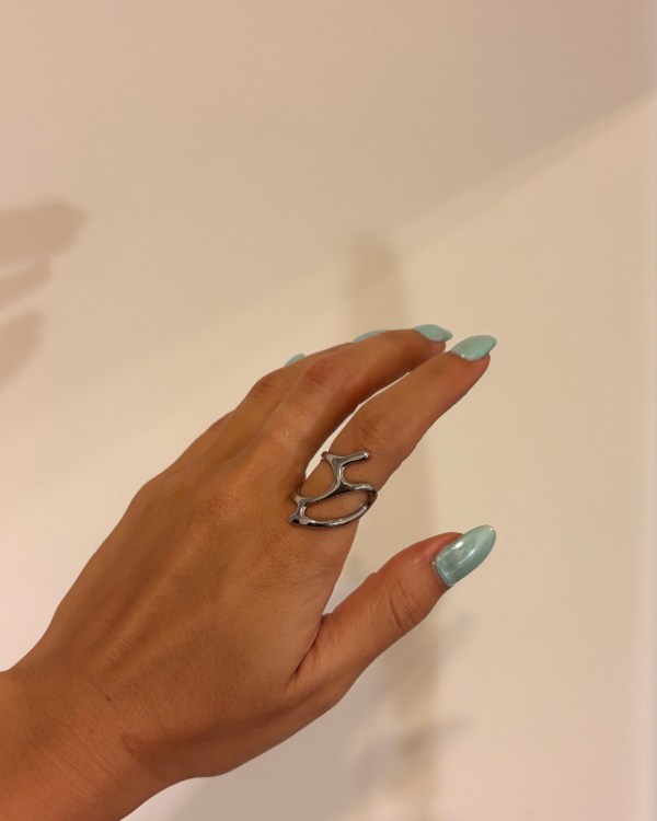 Producto - anillo acero #19