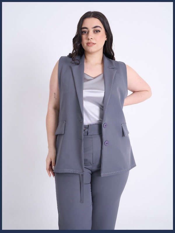 Producto - Chaleco Largo Sastrero #045