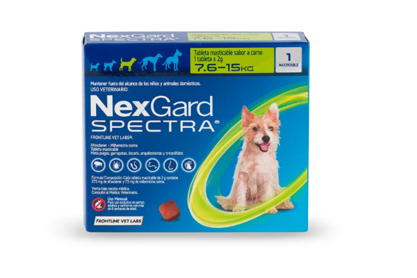 Producto - NEXGARD SPECTRA  (7.6 a 15 kg)