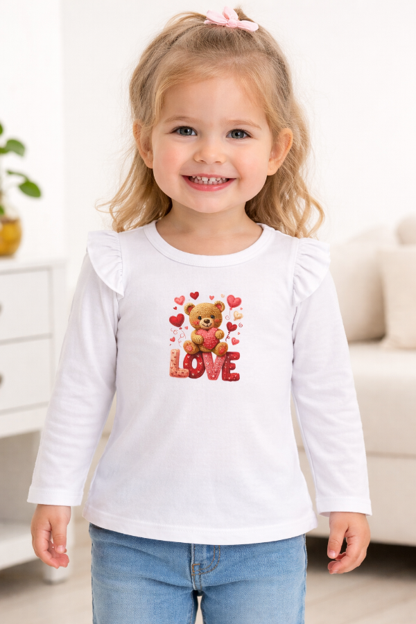 Producto - CAMISETAS ALGODÓN CON VOLADO BEBA