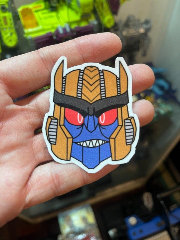 Producto - TRANSFORMERS BEAST WARS DINOBOT STICKERS