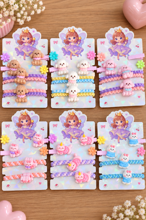 Producto - Colita + pico + brochecitos gatiti/perrito x4 cartones