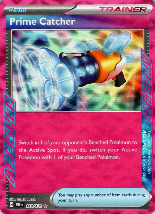 Producto - Prime Catcher - 119/131 - Prismatic Evolutions - Holo