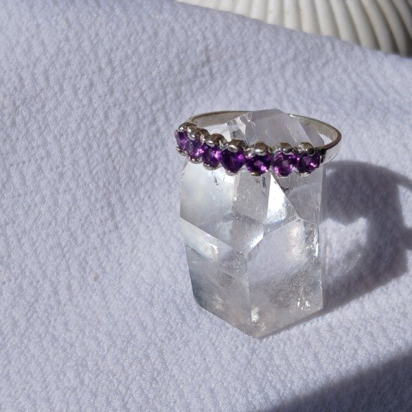 Producto - Anillo plata 925 Amatista n18,5 - 3