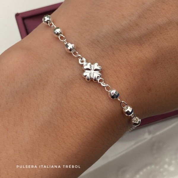 Producto - Pulsera italiana trébol
