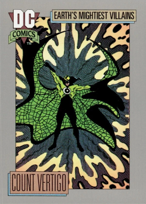 Producto - 1992 Impel DC Comics Cosmic #89 - Count Vertigo - 0