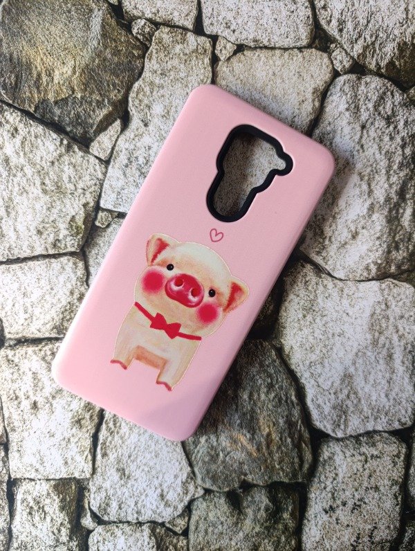 Producto - Funda alto impacto diseño Xiaomi Note 9 cerdito
