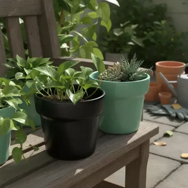 Producto - Maceta cerámica redonda - 785