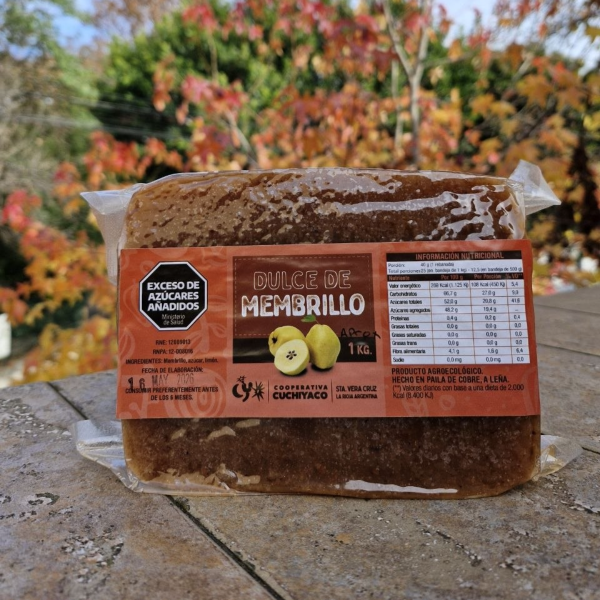 Producto - Pan de membrillo - 900g [Coop. Cuchiyaco]