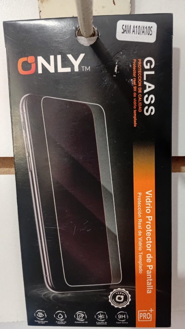 Producto - Vidrio Temp. Only Samsung A10 / A10S