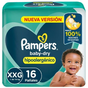 Producto - PAMPERS BABYDRY XXG