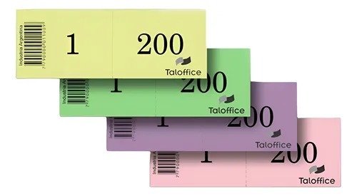 Producto - TALONARIO DE NUMEROS RIFAS TURNO 1 AL 200