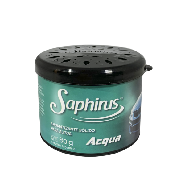 Producto - Saphirus Lata Aromatizante