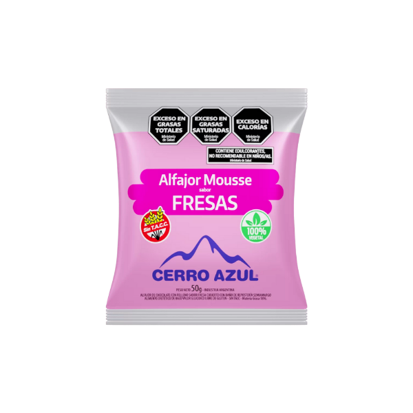 Producto - Alfajor Mouse de Fresas Cerro Azul