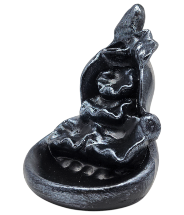 Producto - CASCADA DE YESO PINTADO DE 16cm - GRIS