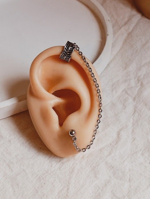 Producto - Aro solitario MARLENE - Acero quirúrgico