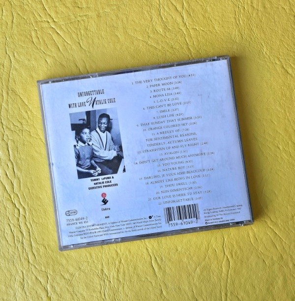 Producto - NATALIE COLE ''Unforgettable, With Love'' (ALEMANIA) - 1