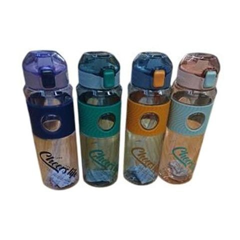 Producto - BOTELLA ACRILICA CON PICO CHEERS 600CC X UNIDAD COLORES SURTIDOS EN CAJA