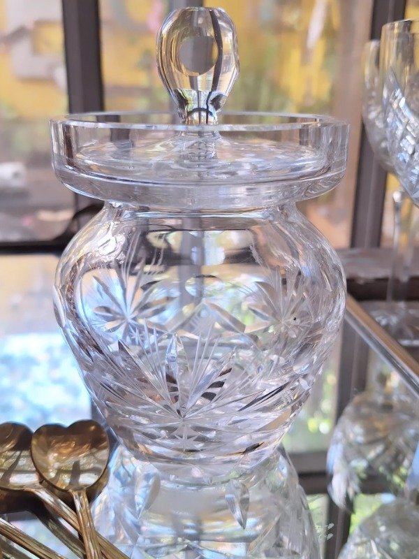 Producto - Caramelera o dulcera cristal tallado