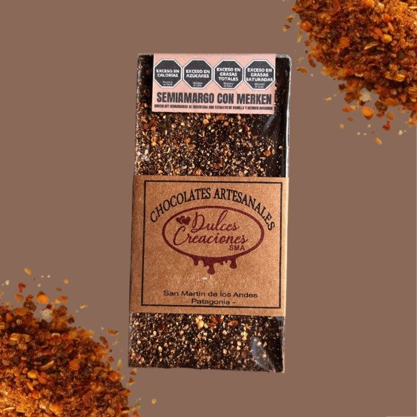 Producto - Semiamargo con Merken Ahumado - 1